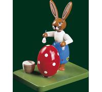 Decorazione di Pasqua Bunny Girl Con Uovo Altezza = 8cm Osterhasenfigur