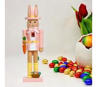 Decorazione di Pasqua Bunny Nutcracker Decorazione di Pasqua per la casa per