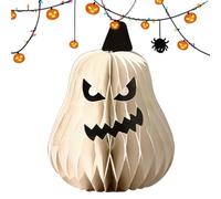 Decorazione di pieghevole a forma di per il Ringraziamento | Pumpkin Ghost Centrotavola per tavolo, caminetto, bar, ristorante, negozio, veranda, patio