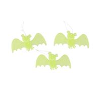 Decorazione di pipistrelli luminosi 3 pz