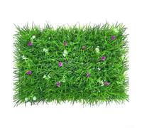 Decorazione di plastica del prato inglese della decorazione della parete dell'erba verde chic per i luoghi di ospitalità e della casa (#2)