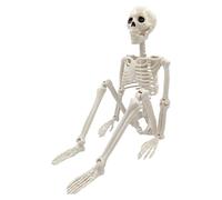 Decorazione Di Scheletro Di Halloween - Scheletro Pieno Di Corpo Complesso Con Articolazioni Cellulari | Assistenza Di Osso Umano Realistico Per Decorazioni Di Halloween Spaventoso, Configurazione