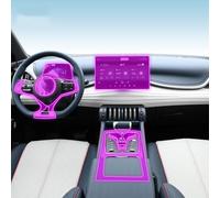 Decorazione d'interni Accessori per pellicola protettiva antigraffio in TPU trasparente per console centrale per interni auto PPF, per BYD ATTO 3 2022-2023