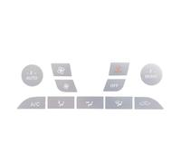 Decorazione d'interni Compatibile Con Ford Per Focus 1999 2000 2001 2002 2003 2004 2005 Auto Aria Condizionata AC Climatizzatore Pulsante Riparazione Decalcomanie Adesivi