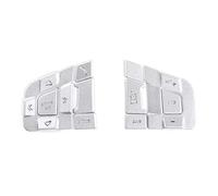 Decorazione d'interni Compatibile Con Land Per Rover Per Discovery Sport 2015 2016 2017 2018 2019, Accessori Adesivi Protettivi Per Pulsanti Sul Volante Dell'auto