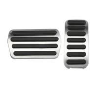 Decorazione d'interni Copri Pedali Acceleratore Carburante Gas Freno E Frizione In Acciaio Inox Auto Per V40 XC40 C30 C70 S40 2013-2018(AT style)