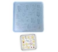 Decorazione Domestica Flessibile Dello Stampo In Silicone Per Figurine In Gesso E Resina Orso Adorabile Adatte A Tutte Le Età. Utilizzare Stampo In Silicone