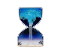 Decorazione domestica Orologio | Design Decorazione Orologio Effetto Cascata Galassia Orologio Ornamento Da Tavolo Orologio Che Brilla Al Buio - Decorazione Da Tavolo Orologio Aren