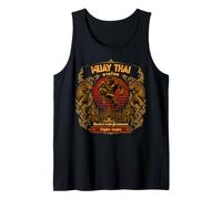 Decorazione Dorata con Stemma Muay Thai Gorilla Canotta