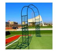 Decorazione e abbellimento da giardino, rampicante, Trellis da esterno in metallo resistente, struttura di supporto for traliccio for pergolato, for prato e patio(1.4x2.67x0.4m)