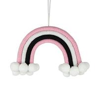 decorazione elegante arazzi per le pareti, Rainbow Macrame Arcobaleno da appendere alla parete, macramè composto da 5 corde intrecciate, decorazione da parete, camera dei bambini (CH5-03) ( Color : Ch