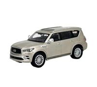 Decorazione Espositiva Per La Collezione Di Modelli Di Auto In Lega Infiniti QX80 In Scala 1:64 Souvenir Macchinine Mini Auto(Gold)