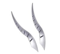 Decorazione Esterna Auto - Modifica Corna Drago per Tetto Vettura - 2 Pezzi Per Modifica Halloween SUV Berlina Corteo Nuziale Festa Strada