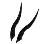Decorazione Esterna Auto - Modifica Corna Drago per Tetto Vettura | 2 Pezzi Per Modifica Halloween SUV Berlina Corteo Nuziale Festa Strada