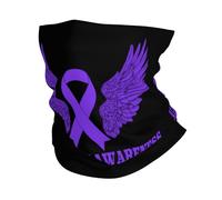 Decorazione Facciale Alzheimer's Awareness Passamontagna Adulto Sciarpa A Tubo per Ciclismo, Arrampicata, Snowboard