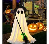 Decorazione Fantasma Luminosa Di Halloween, Ornamento Da Giardino Per
