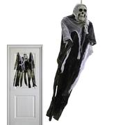 Decorazione fantasma scheletro di Halloween, scheletro spaventoso di Halloween | Horror Grim Scheletro fantasma Spooky Party Props | Fantasma spaventoso di Halloween per accessorio per la casa