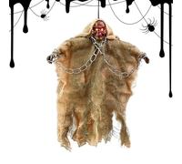 Decorazione fantasma sospesa di Halloween-Spooky Flying Light-up Ghost per cortile all'aperto, giardino, albero, portico, patio, casa stregata e scena horror indoor | Scary Halloween Party Pront Decor