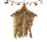 Decorazione Fantasma Spettrale - Ornamento Sospeso Di Halloween, Proposito A Catena All'aperto | Setup Della Casa Di Decorazioni Per La Scena Ossessionata, Accento Spirituale Galleggiante Realistico P