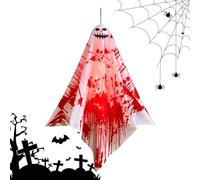 Decorazione Fantasmi Illuminati Di Halloween - Fantasma Volante Sanguinante Spaventoso Con Luci - Decorazione Appesa Per Le Camere Di Fuga - Case Infestate, Balconi, Portici E Feste Di Halloween -