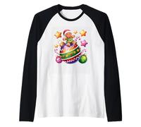 Decorazione Festiva in Pan di Zenzero Wonderland Maglia con Maniche Raglan