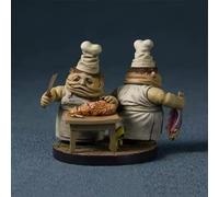 Decorazione Figurine Gioco Little Nightmares III Twin chefs Six The Lady...