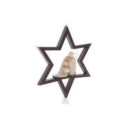 Decorazione Finestra Immagini per Stern Con Maria & Josef Hxb 23x23cm Nuovo