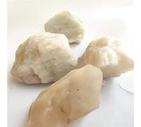 Decorazione for la casa Labradorite Pietra Pietra di luna bianca naturale Pietra burattata Pietra di cristallo Roccia ReikiSpecimen Pietra grezza collezione grezza ZoCzkgzd (Color : 1000g, Size : 2-