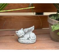 Decorazione Funeraria Gatto Pietra Tombale Bye Mio Amico Resistente Al Gelo