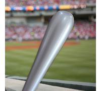Decorazione gonfiabile a forma di mazza da baseball. Mazza da baseball