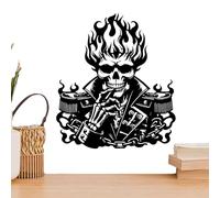 Decorazione gotica in metallo - Silhouette nera, pezzo da parete artistico | Leone decorativo angelo Skeleton Iron Artwork Per Stanze A Tematiche Di Halloween, Appartamento In Stile Vintage Home
