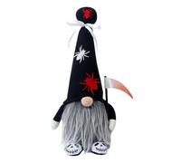 Decorazione Halloween Esterno Cappello luminoso di Halloween con pipistrelli, gnomo animatronico per decorazioni per feste Decorazione