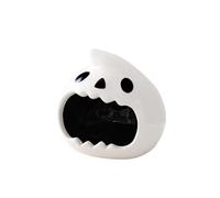 Decorazione Halloween Esterno Grazioso posacenere Mini Testa diabolica Forma Goccia d'acqua Design Rotondo Ciondolo Desktop Adorabile per Halloween
