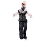 Decorazione Halloween Farmer Scheletro Con Funzione Luce Suono (80cm) Variazione