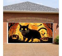 Decorazione horror Benvenuti a Halloween. Uno striscione da garage che si deve assolutamente avere! L'atmosfera festiva è piena di sorprese e gioia e illumina il vostro garage in un batter d'occhio (E