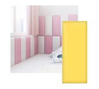 Decorazione imbottita autoadesiva, borsa morbida anticollisione, adesivi for pannelli della testiera, for camere da letto, cameretta dei bambini, danza, asilo nido(Color 3,20x40cm-2pcs)