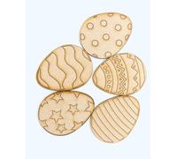 Decorazione In Legno A Forma Di Uovo Di Pasqua Per Fai Da Te