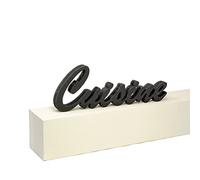Decorazione in Legno Cuisine Arredo Cucina - Scritta da Cucina, Complemento di arredo, Decorazione d'appoggio per cucina locali e bar
