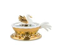 Decorazione in porcellana decorata a mano Narciso - ALESSI (MJ16 13)