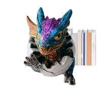 Decorazione in resina di di dinosauro, statuetta di di dinosauro, decorazione da tavola di figurine da collezione - Statuetta da collezione dal design creativo per sala studio, soggiorno