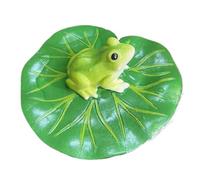 Decorazione in resina per giardino anfibi nella vita reale in ambienti interni ed esterni | Attraenti figure di rana per la vostra casa, ingresso, terrazza degli oggetti, soggiorno, cucina, acquario