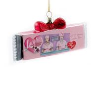 Decorazione In Vetro A Forma Di Barretta Di Cioccolato I Love Lucy