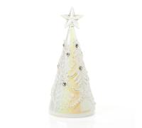 Decorazione in vetro con LED Ø 7 x h 16 cm - Ginevra