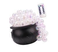 Decorazione interattiva del calderone del LED con effetti di illuminazione programmabili e telecomando portatile per Halloween Halloween streghe secchio luci remote