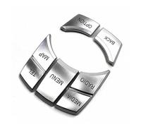 Decorazione Interna 5 Pz SKU000117 Multi-Media Multimedia Controllo Pulsanti Commutazione Copertura Trim Adesivo Per BMW 3 4 5 6 X1 X3 X5 X6 Serie F10 F20 F30