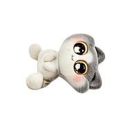 Decorazione interna automobilistica a forma di gatto con mini figure | Ornamenti per schermo automatico per uomini, piloti, collezionisti, viaggi su strada, scuola, corsa, berline, SUV