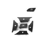 Decorazione Interna Tasto Interruttore Controllo Menu Controllo Volante Dell'automobile Per Benz W204 X204 W212 W156 W246 CEA Per La Classe GLK 2185400162(Left Black)