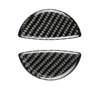 Decorazione Interni 2 Pz In Fibra Carbonio Maniglia Porta Adesivo Trim Per MINI Per Cooper R55 R56 R60 R61 F55 F54 Modifica Interna Adesivo auto Trim