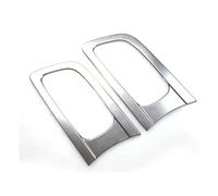 Decorazione Interni 4 Pezzi/set Per Koleos Per Samsung Per QM6 2016 2017 2018 2019-2023 Maniglia Interna Portiera Automobile Cornice Decorativa Telaio Copertura Trim(Stainlessstee silver)