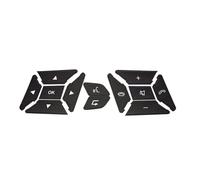 Decorazione Interni Auto Compatibile Con Benz Per Per E220 Per E250 E300 E350 Pulsante Volante Per Auto Riparazione Adesivo Decalcomania Accessori(Size1)